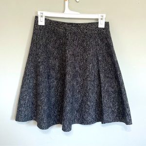 Max Studios Women’s Dark Grey A-line Flared Skater Skirt